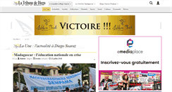 Desktop Screenshot of latribune.cyber-diego.com